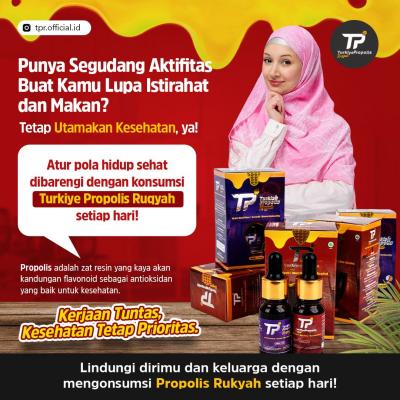 Jual Obat Herbal Turkish Propolis Ruqyah Terpercaya Di Medan